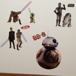 繰り返し貼ってはがせる！『スター・ウォーズ』ウォールステッカーを使ってみた