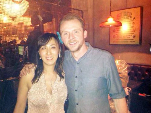 ManUp SimonPegg Shina Shihoko Nagai サイモン・ペッグ 長井シーナ志保子