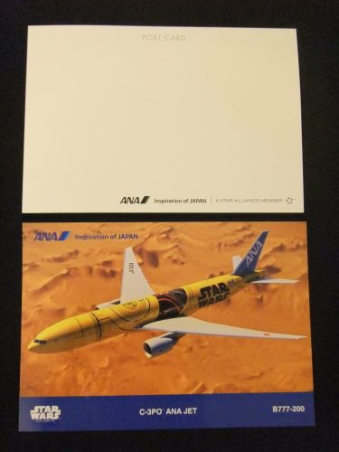 C-3PO ANA JET スター・ウォーズ ポストカード