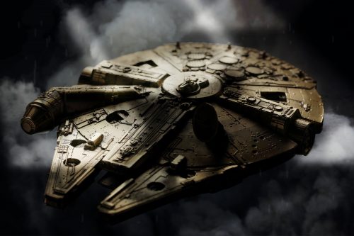 Royal Selangor Star Wars Millennium Falcon gold 40th Anniv