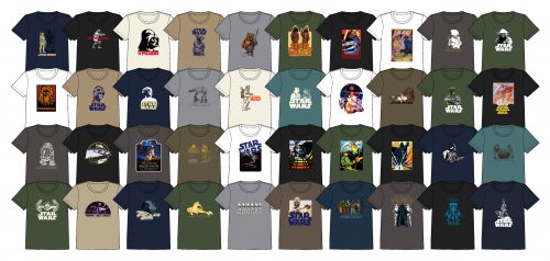 スター・ウォーズ ポスターコレクション Tシャツ