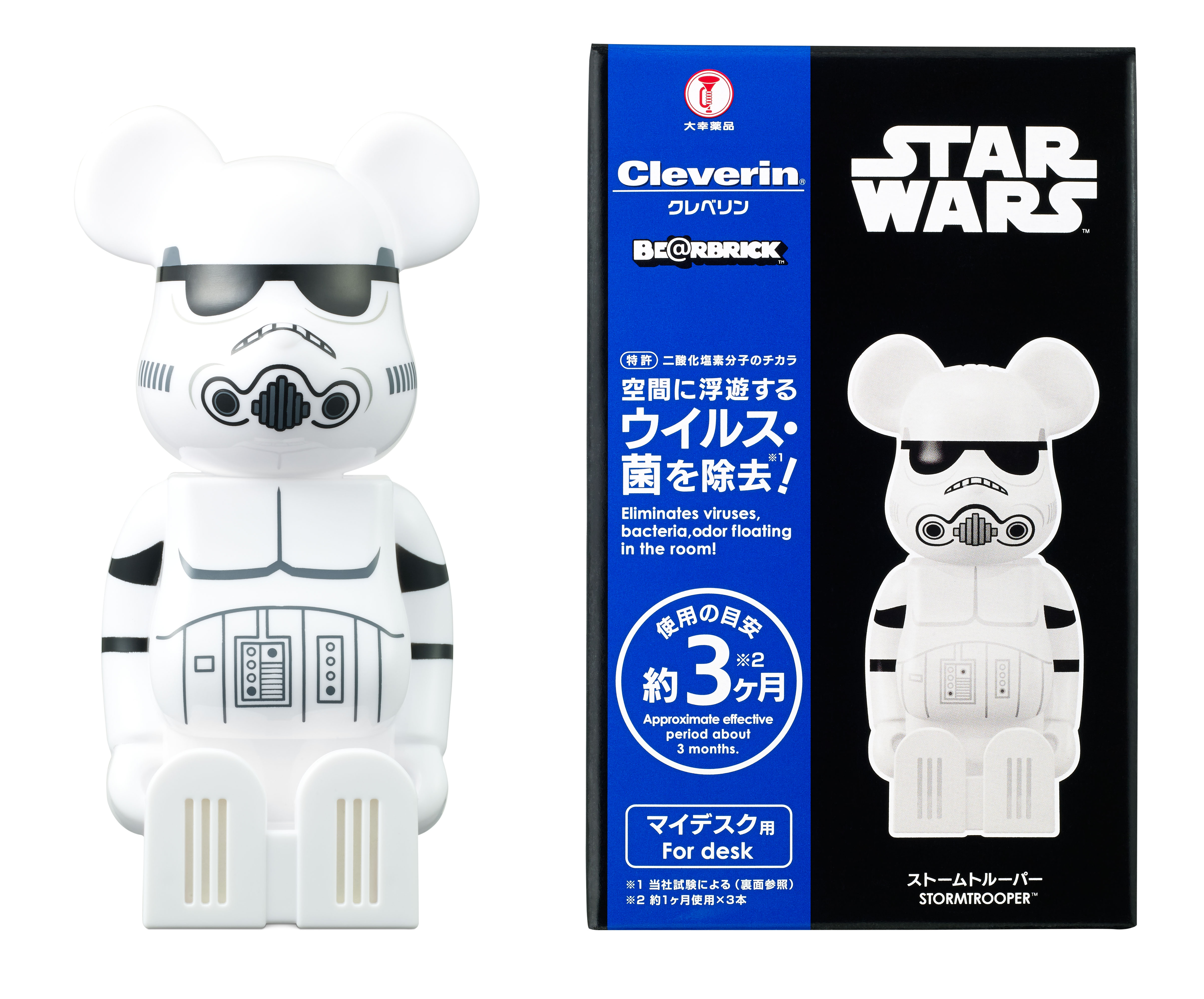 クレベリン×ベアブリック スターウォーズ 6個入り×2セット 大幸製薬 ...