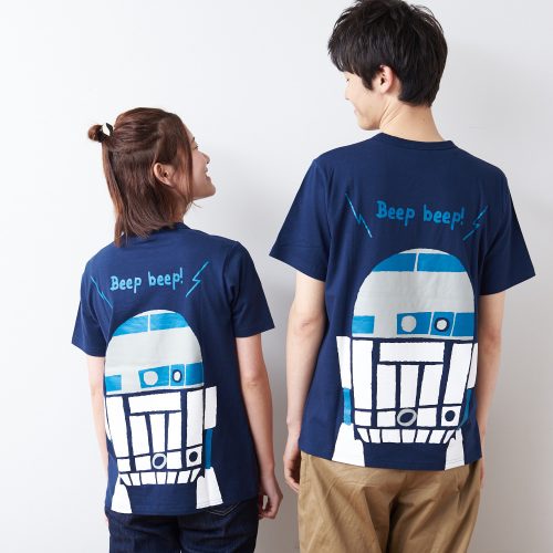 STARWARSのつながるプリントＴシャツ