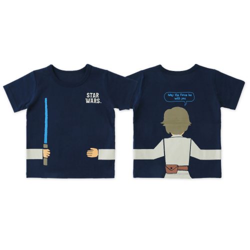 STARWARSのつながるプリントTシャツ