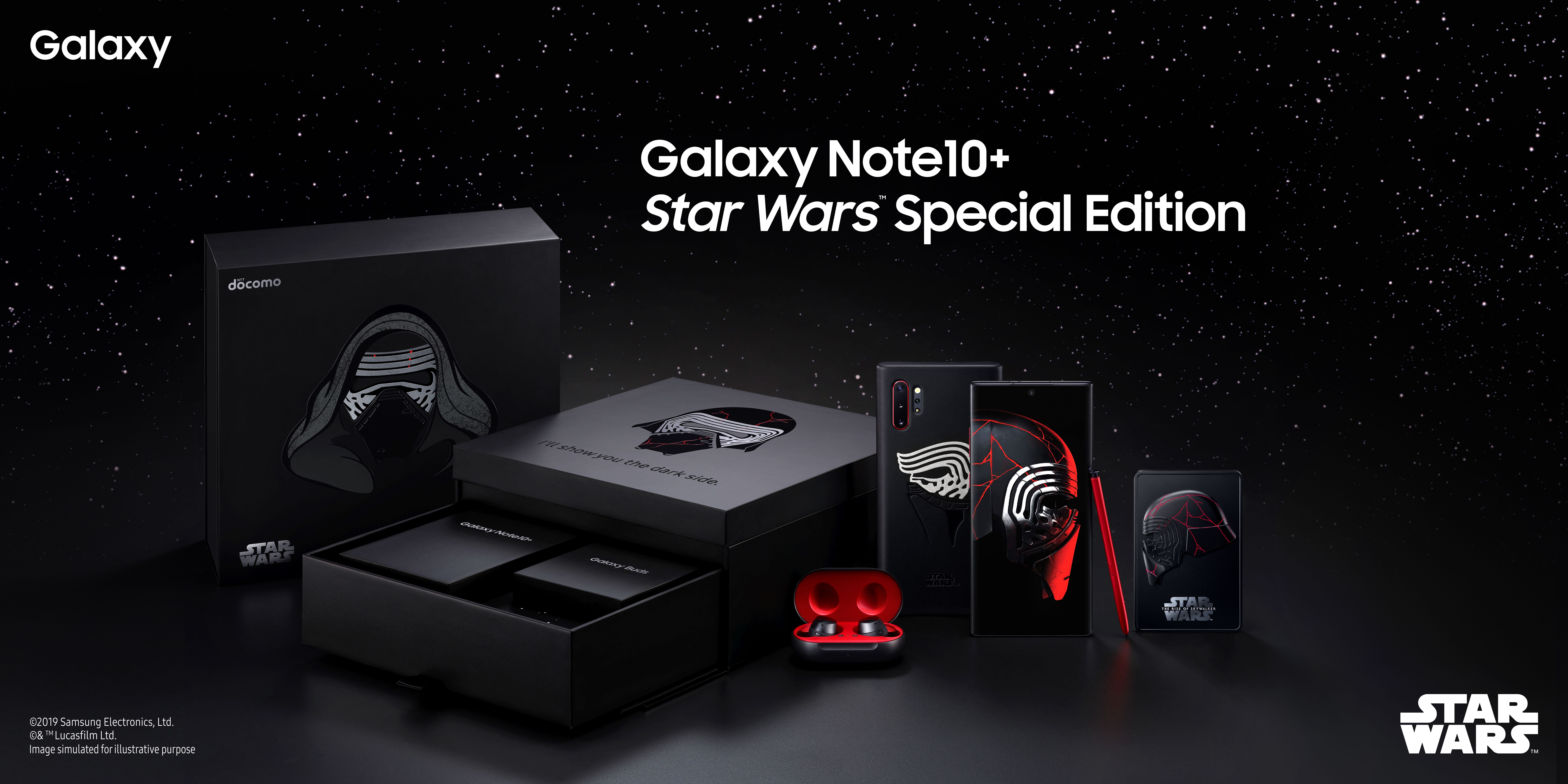 Galaxy note 10+ Starwars edition香港版
