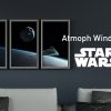 「Atmoph Window 2 Star Wars」2月26日予約開始！『スター・ウォーズ』の風景が広がるスマートウインドウ