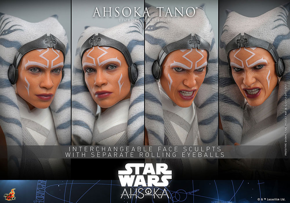 ホットトイズ「スター・ウォーズ：アソーカ」アソーカ・タノ 1/6